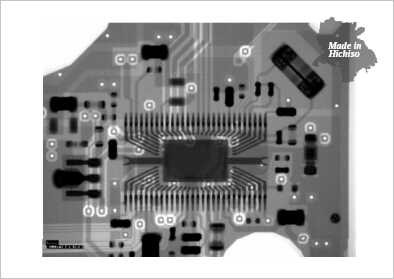 Printed circuit board section